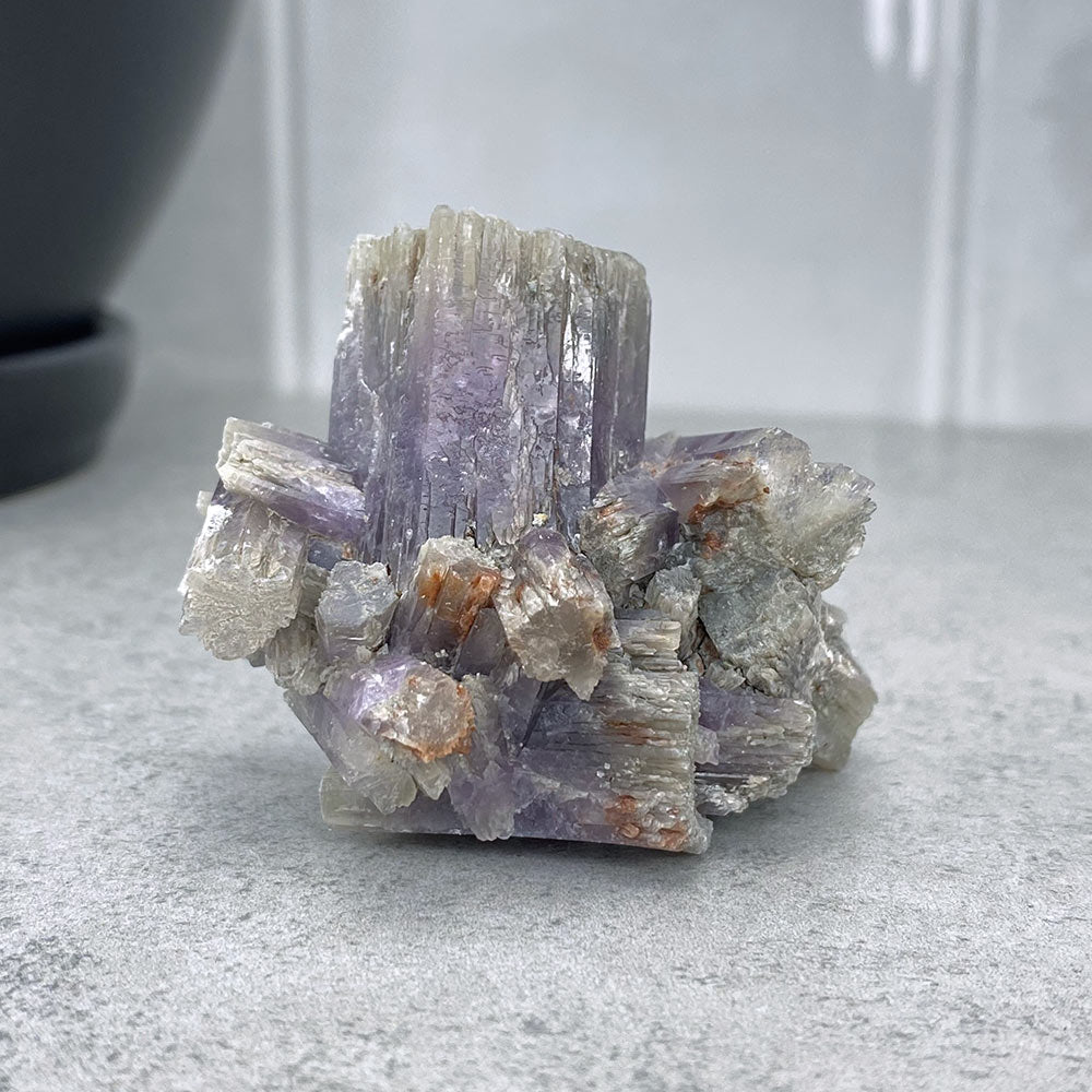 Natural Purple Aragonite Cluster