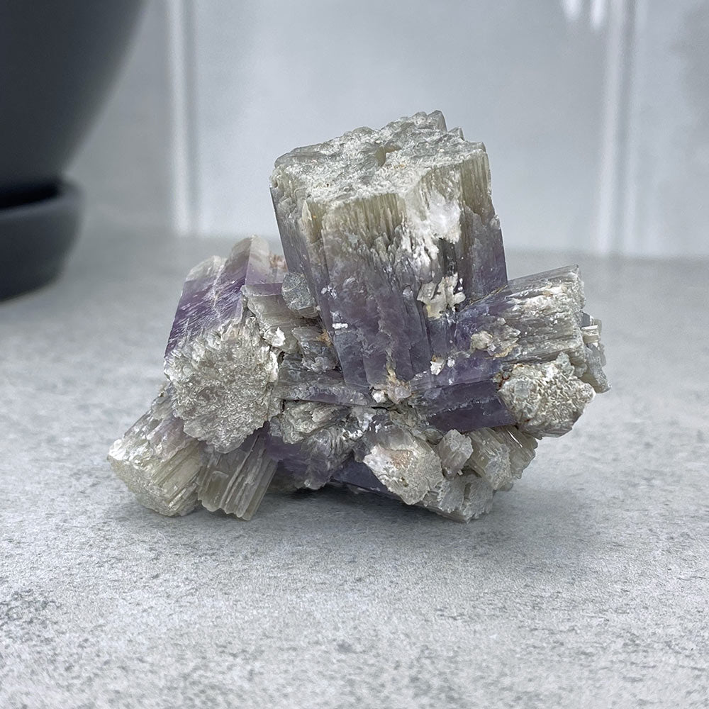 Natural Purple Aragonite Cluster