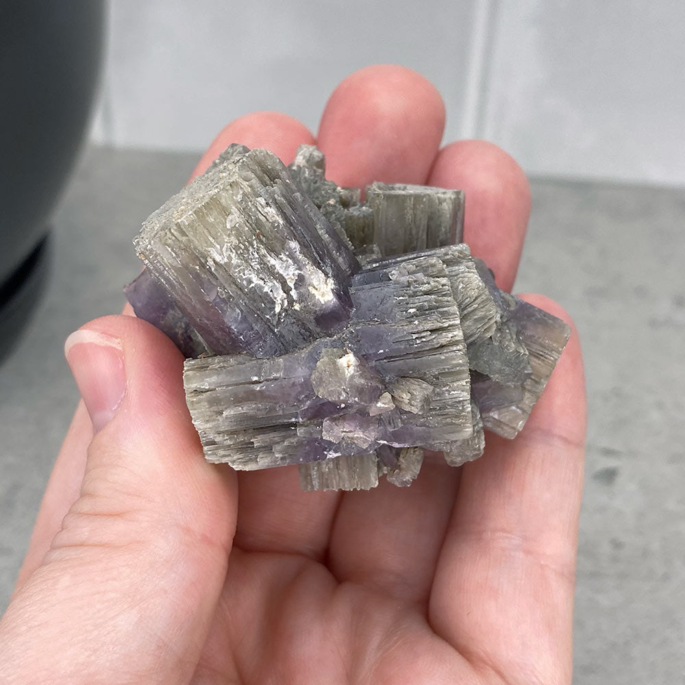 Natural Purple Aragonite Cluster