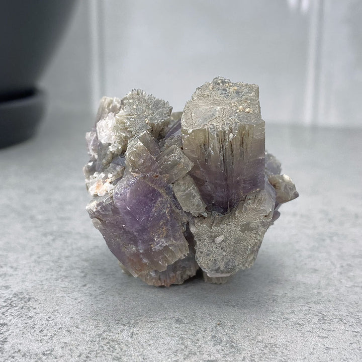 Natural Purple Aragonite Cluster