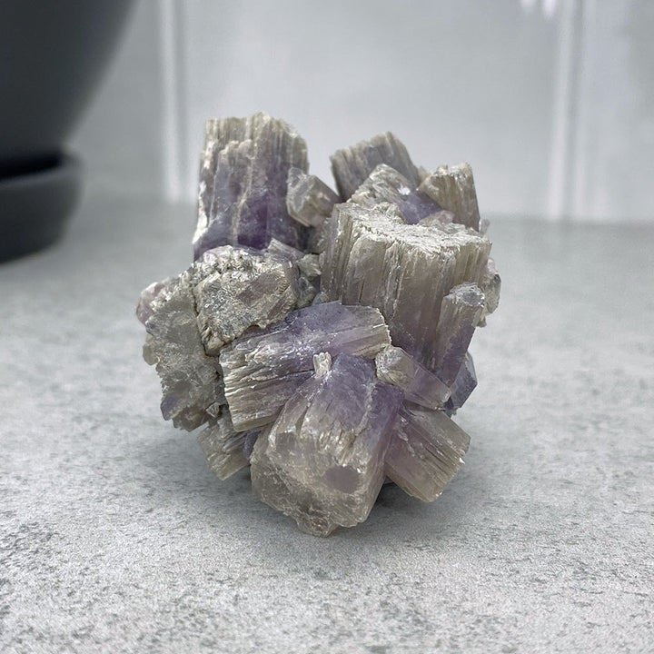 Natural Purple Aragonite Cluster