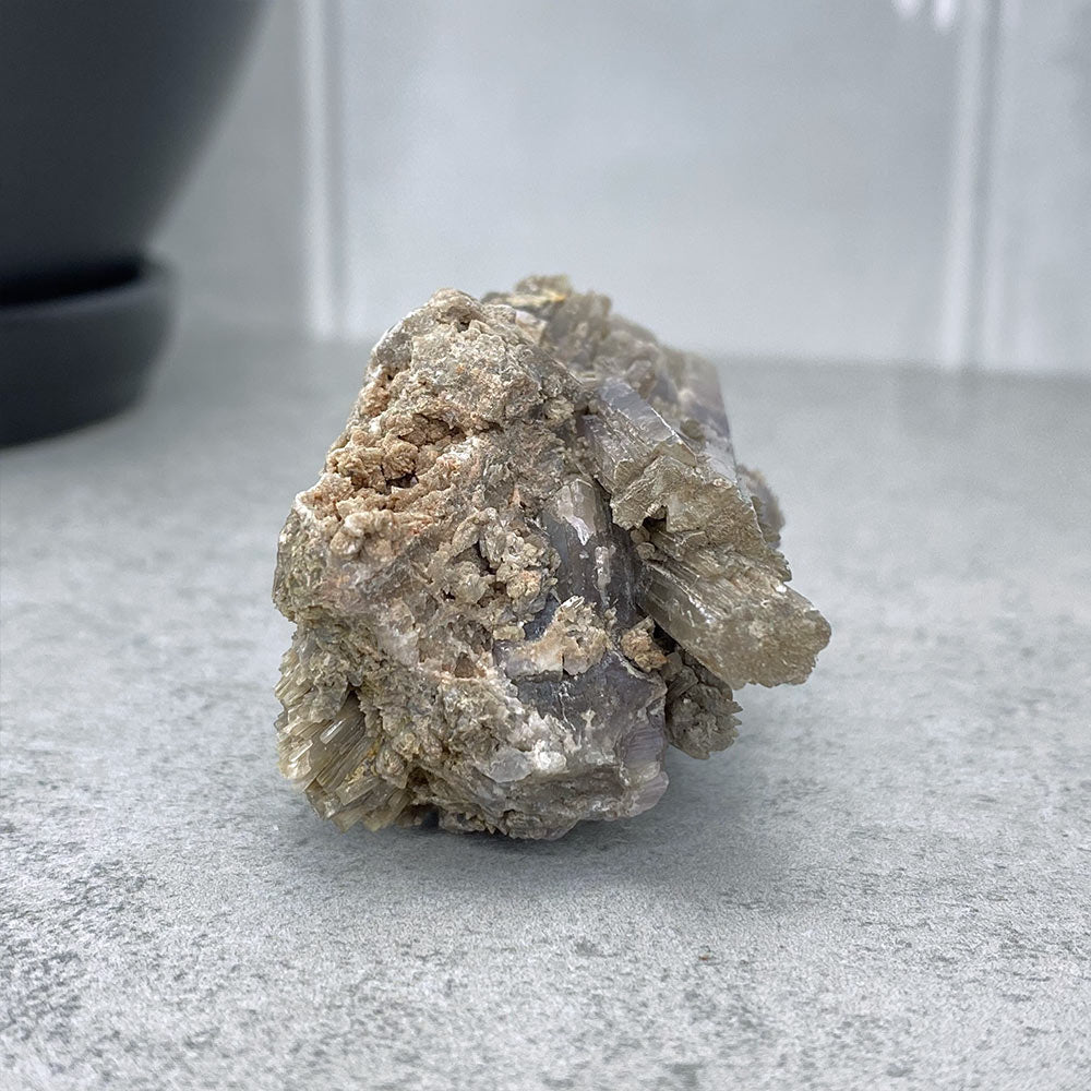 Natural Purple Aragonite Cluster