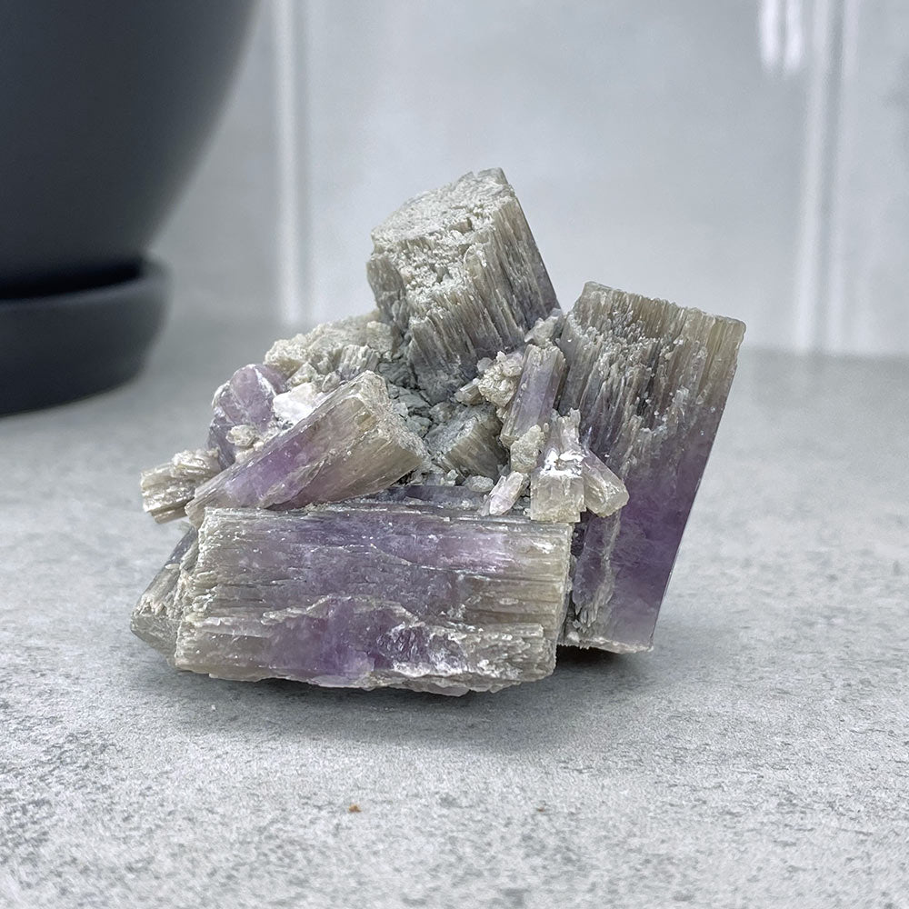 Natural Purple Aragonite Cluster