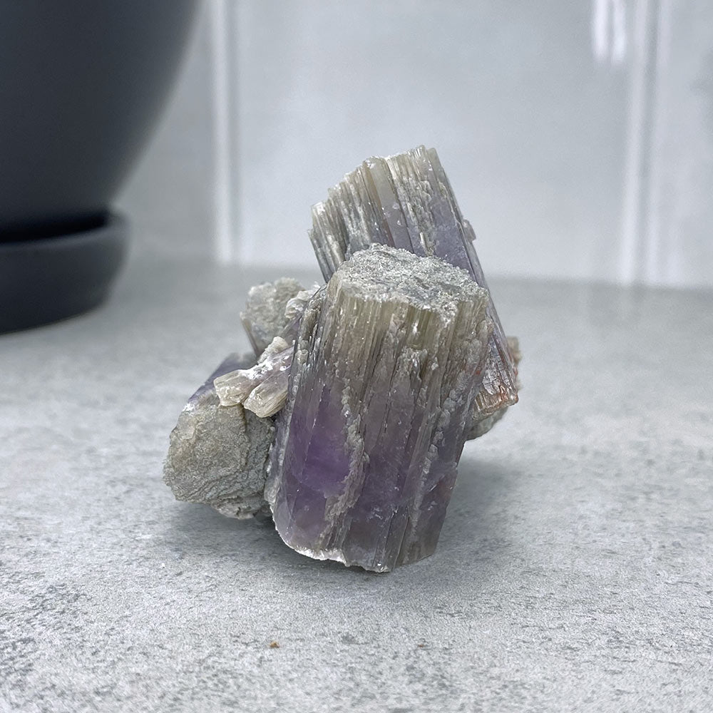Natural Purple Aragonite Cluster