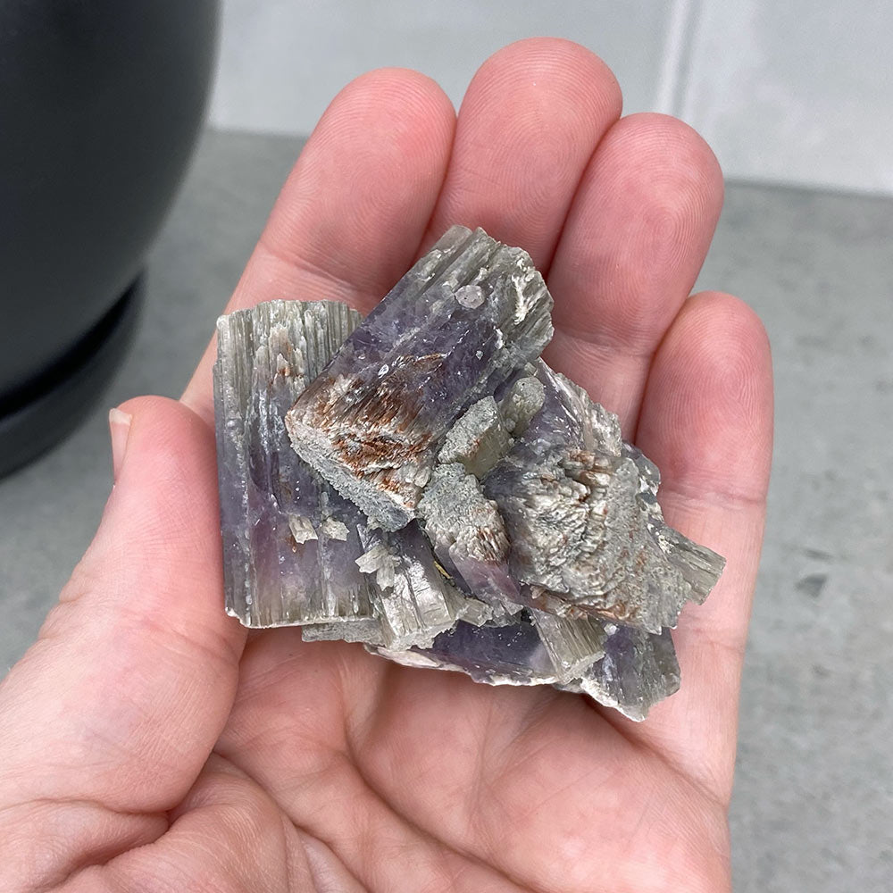 Natural Purple Aragonite Cluster