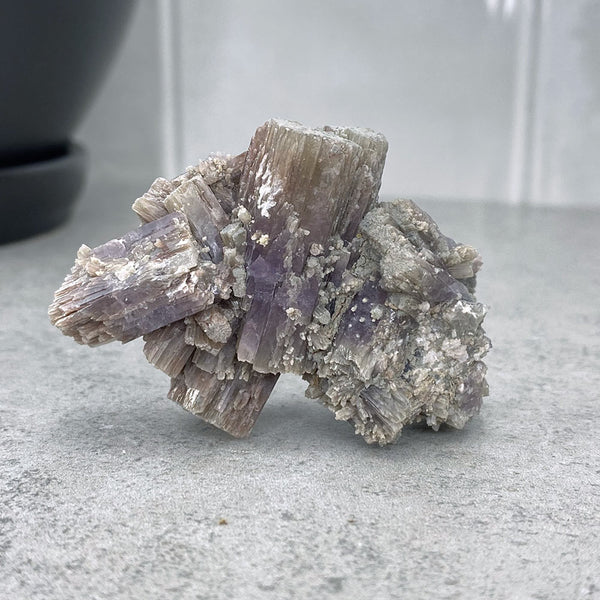 Natural Purple Aragonite Cluster