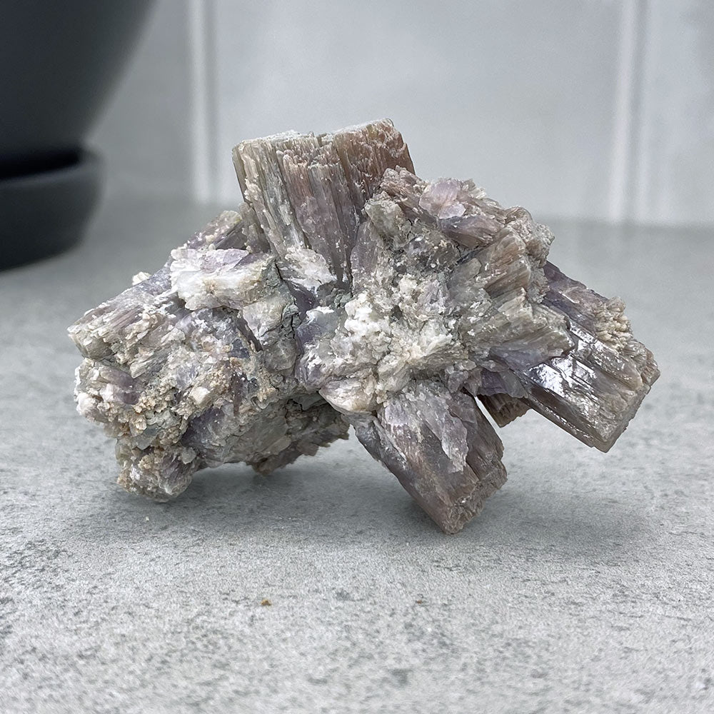 Natural Purple Aragonite Cluster