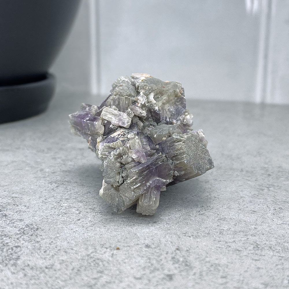 Natural Purple Aragonite Cluster
