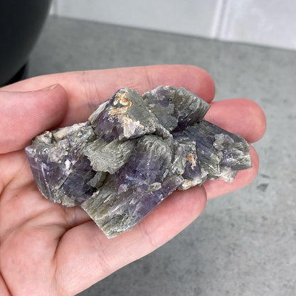Natural Purple Aragonite Cluster