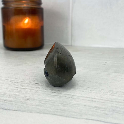 Pyrite Specimen Hedgehog Carving