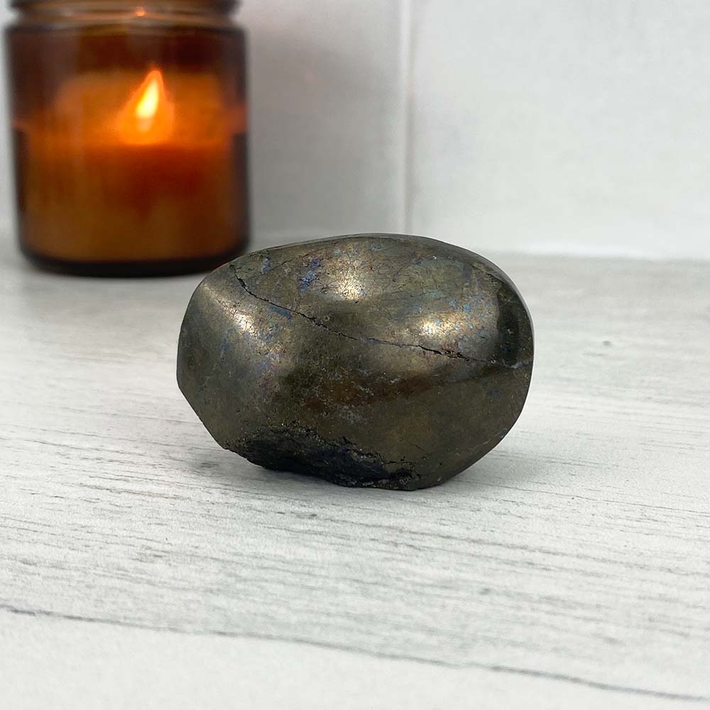 Pyrite Specimen Hedgehog Carving