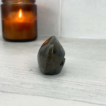 Pyrite Specimen Hedgehog Carving
