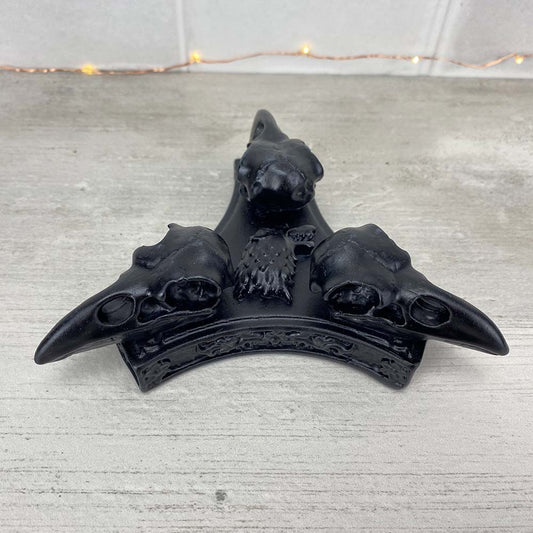 Raven Skull Sphere Holders