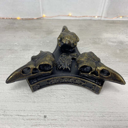 Raven Skull Sphere Holders