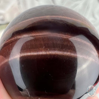 37mm Polished Red Tiger Eye Sphere