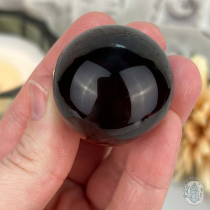 36mm Polished Red Tiger Eye Sphere