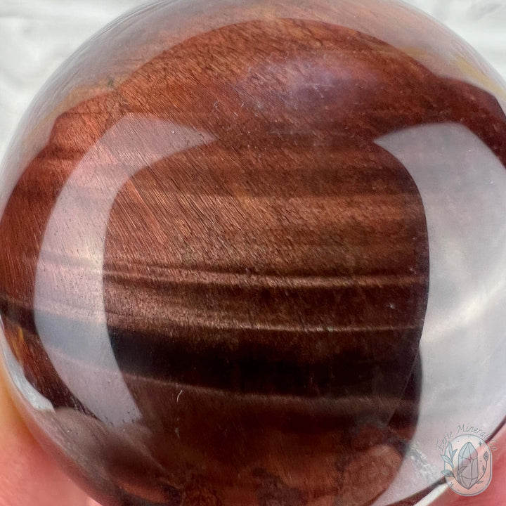 36mm Polished Red Tiger Eye Sphere