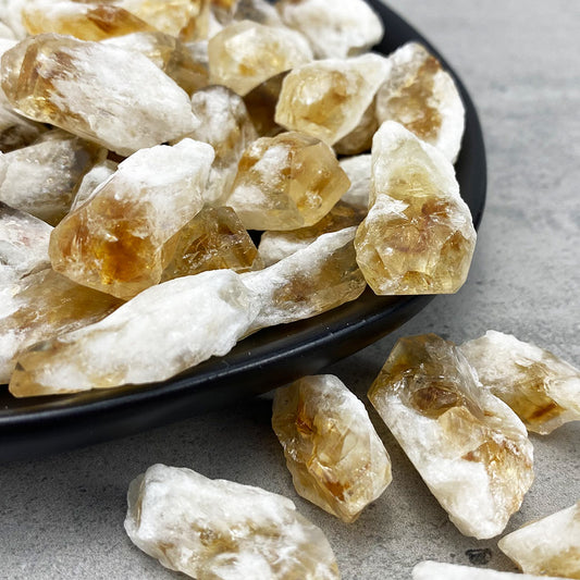 Medium Sized Rough Citrine Chips