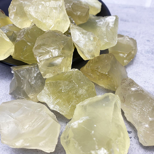 Small-Medium Sized Raw Citrine Rough Stones
