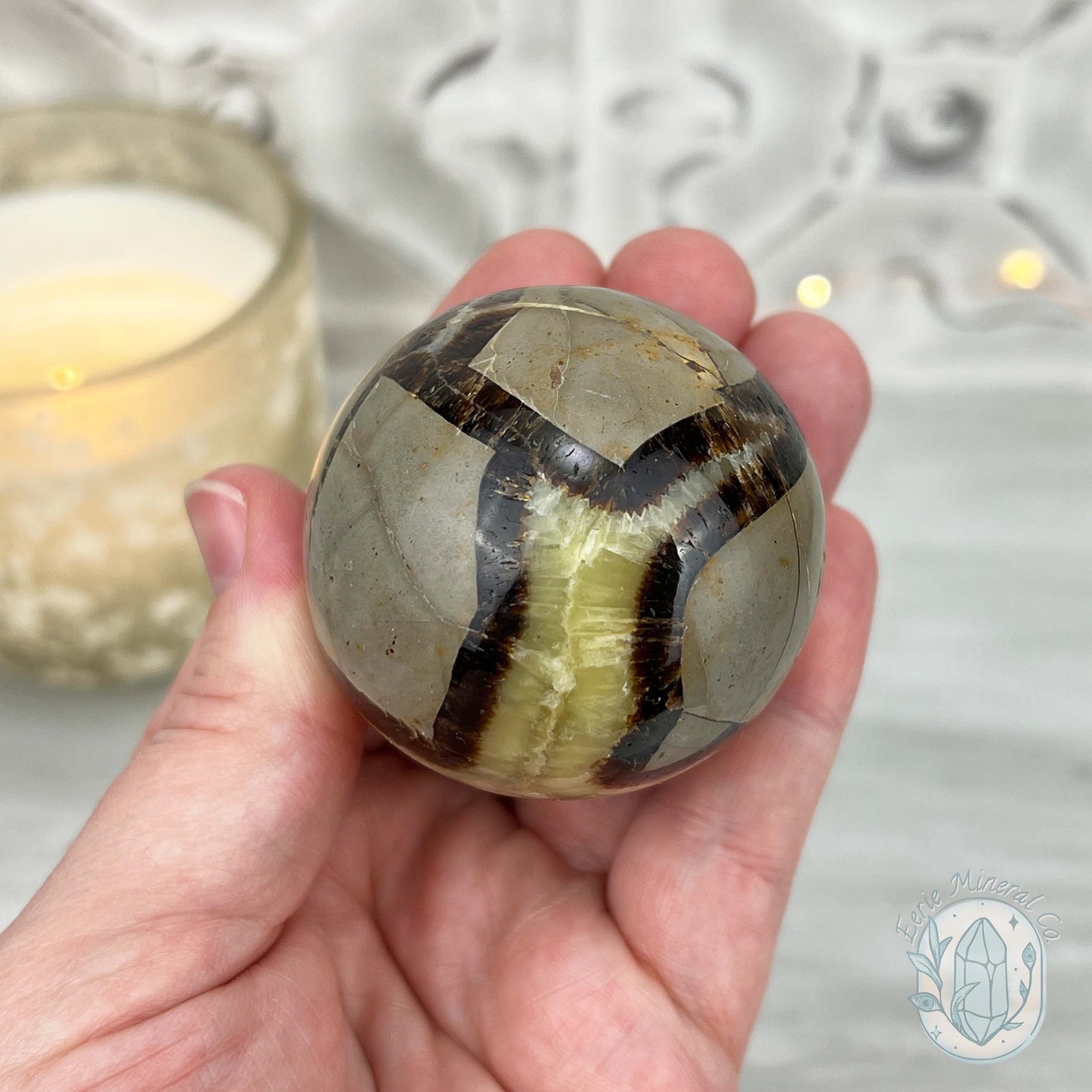 50mm Polished Septarian Sphere