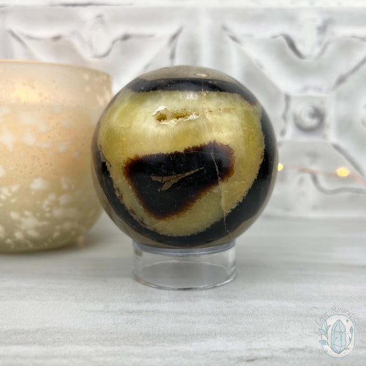 78mm Polished Septarian Sphere
