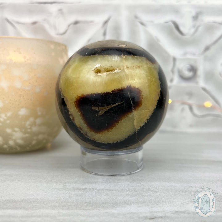 78mm Polished Septarian Sphere