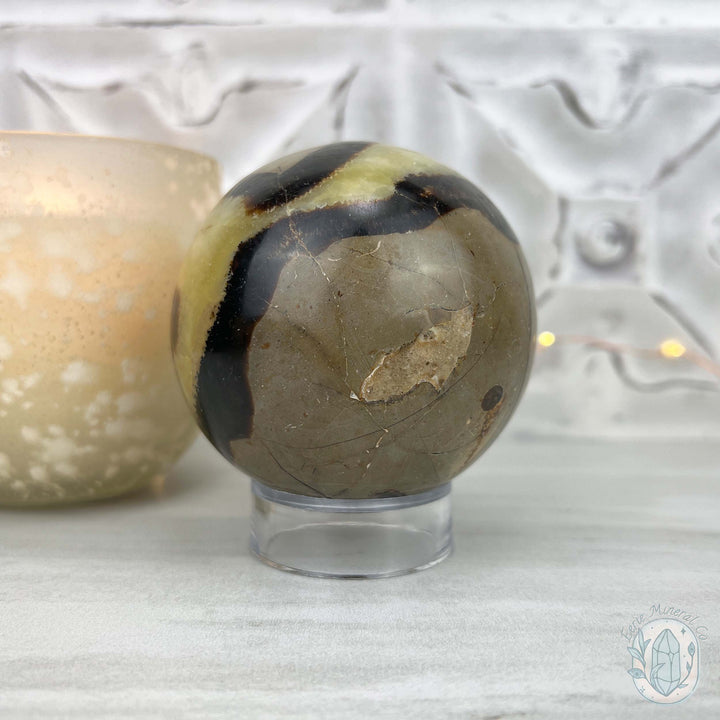 78mm Polished Septarian Sphere