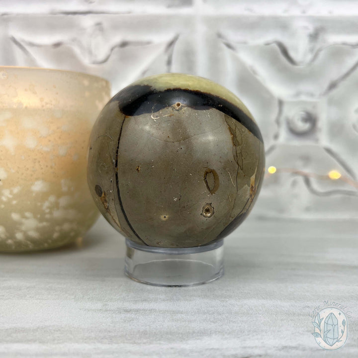 78mm Polished Septarian Sphere