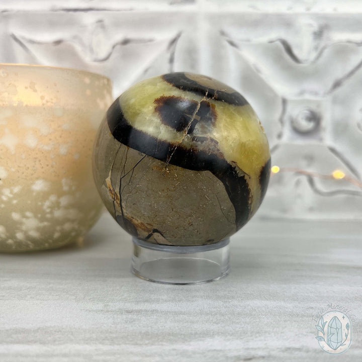 78mm Polished Septarian Sphere