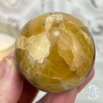 54mm Polished Septarian Sphere