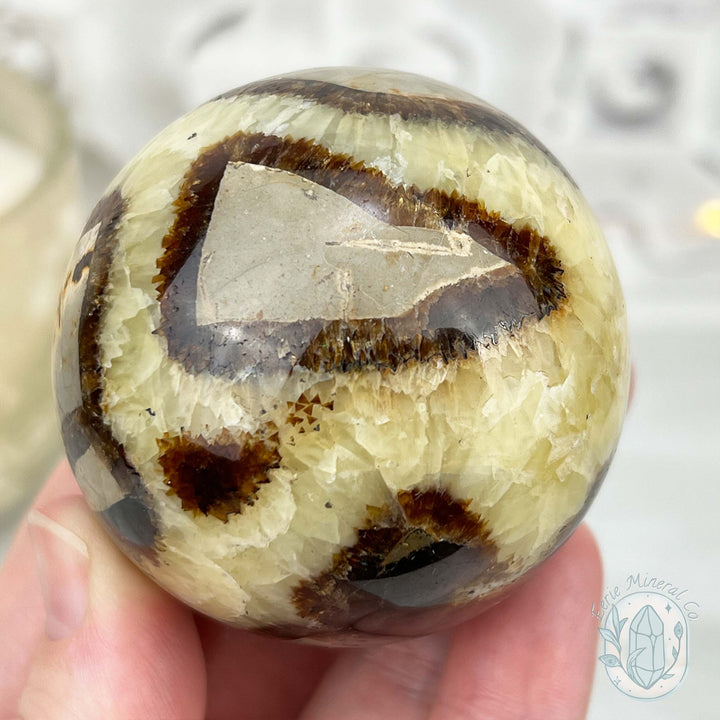 57mm Polished Septarian Sphere