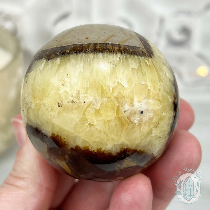 57mm Polished Septarian Sphere