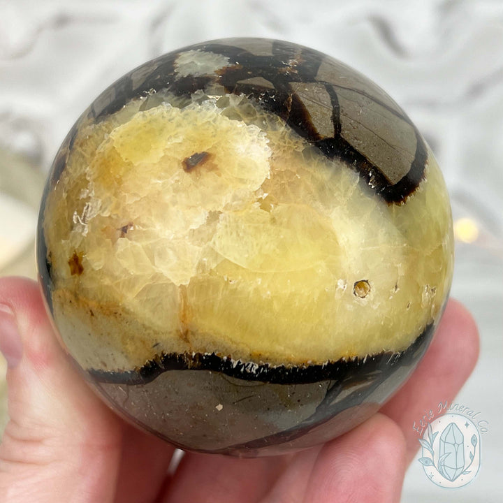 65mm Polished Septarian Sphere