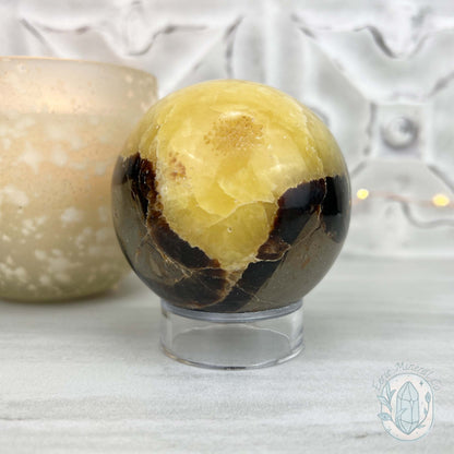72mm Polished Septarian Sphere