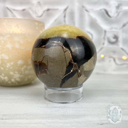 72mm Polished Septarian Sphere