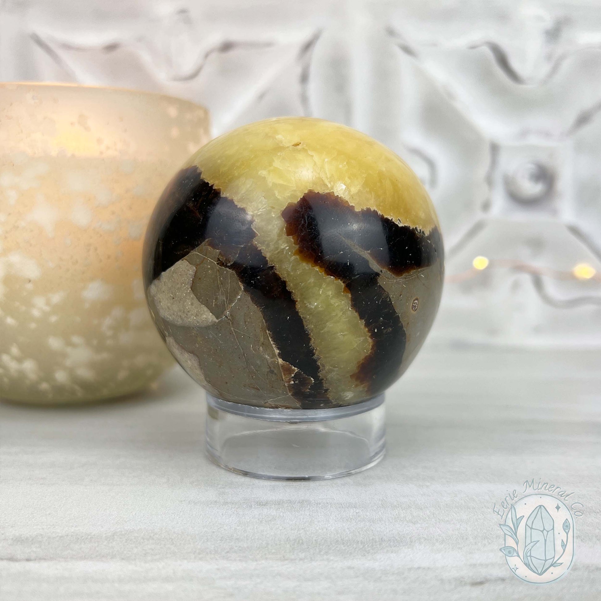 72mm Polished Septarian Sphere