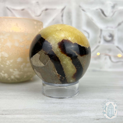 72mm Polished Septarian Sphere
