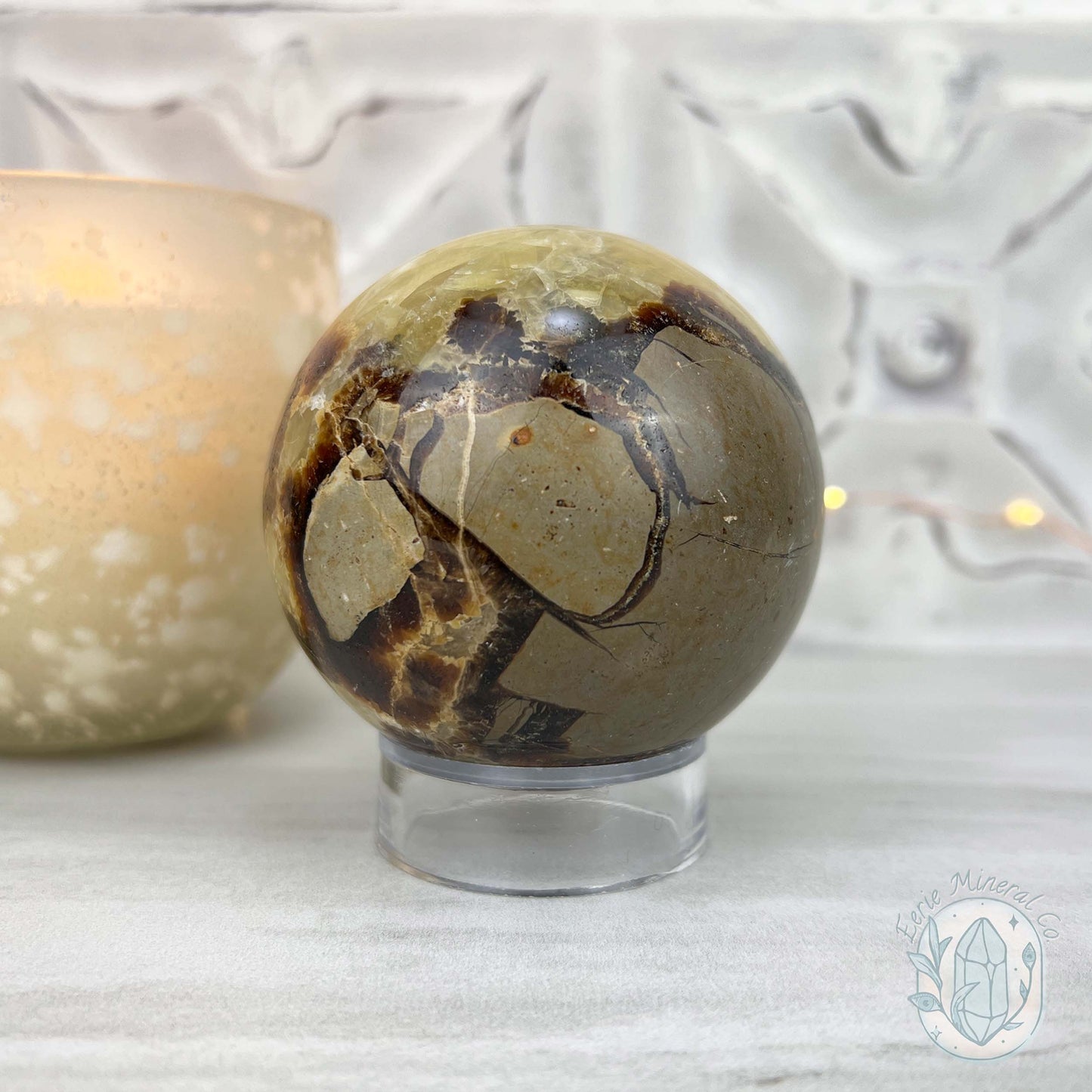 72mm Polished Septarian Sphere
