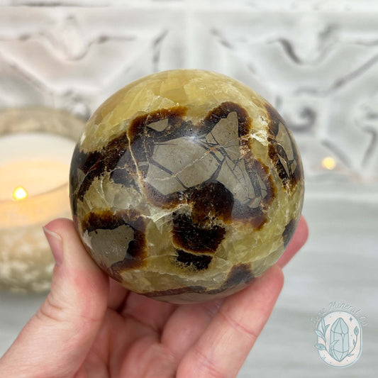 72mm Polished Septarian Sphere