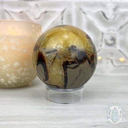 74mm Polished Septarian Sphere
