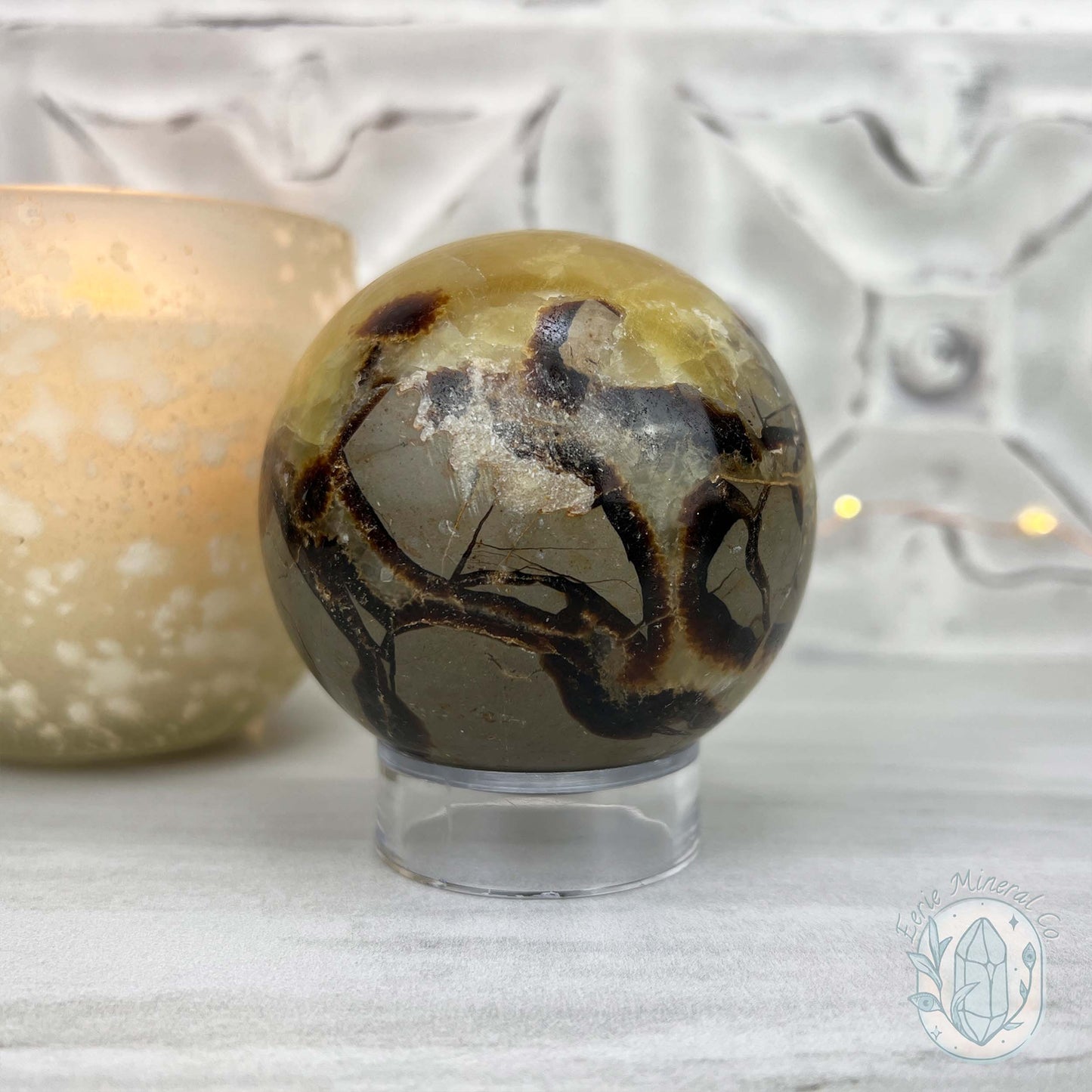 74mm Polished Septarian Sphere