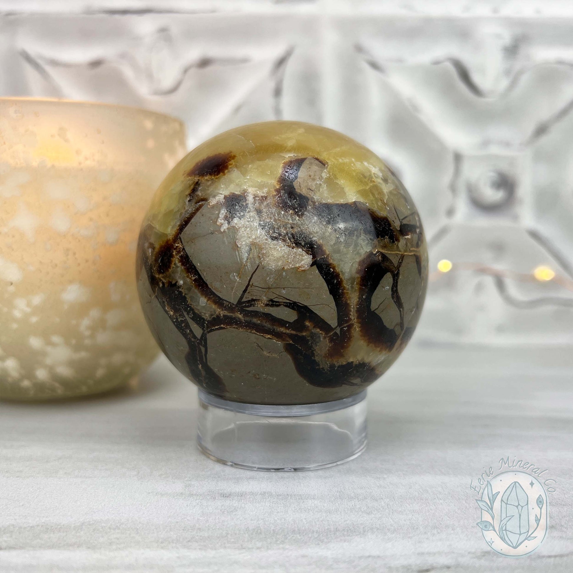 74mm Polished Septarian Sphere