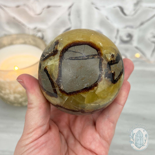 74mm Polished Septarian Sphere