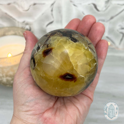 74mm Polished Septarian Sphere