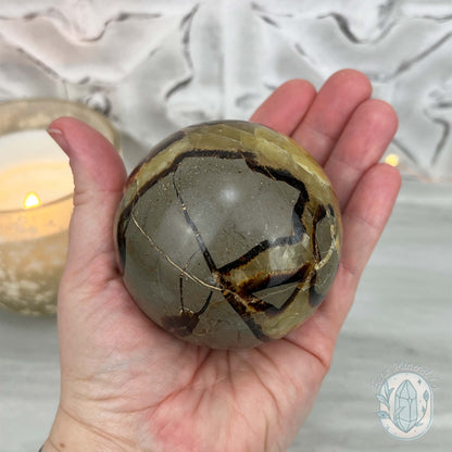 74mm Polished Septarian Sphere