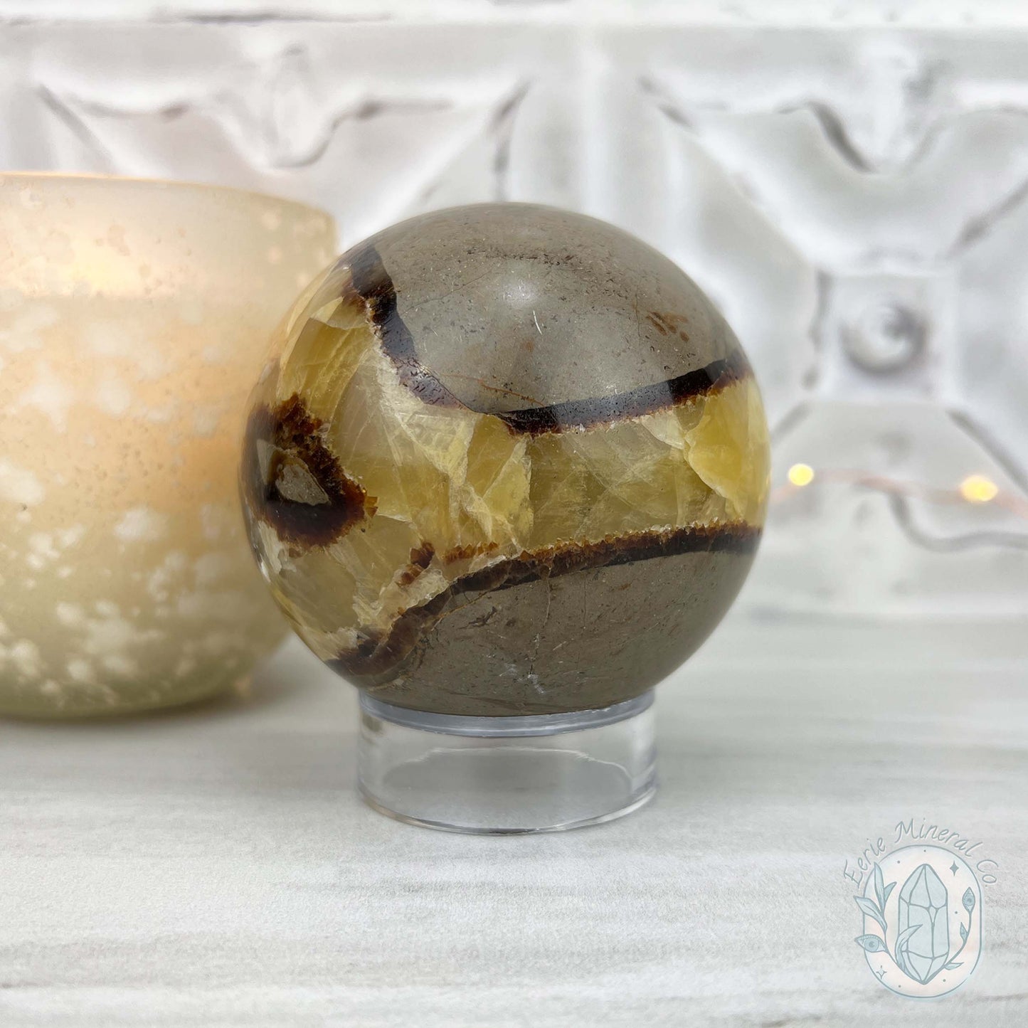 76mm Polished Septarian Sphere