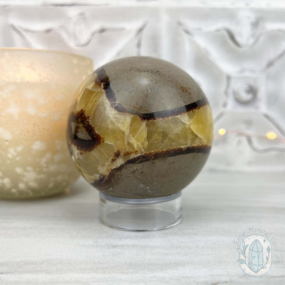 76mm Polished Septarian Sphere