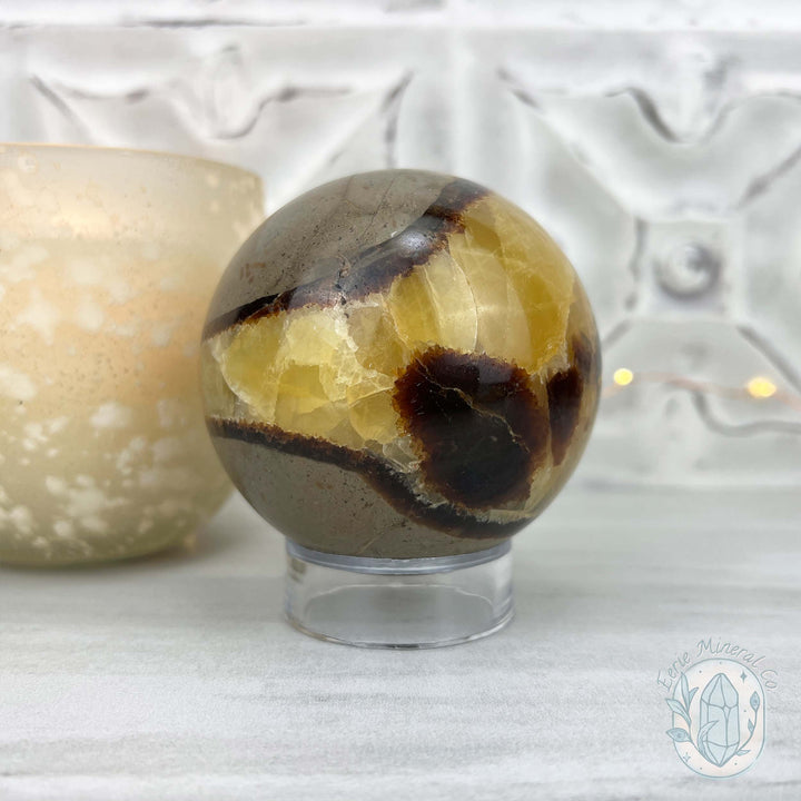 76mm Polished Septarian Sphere