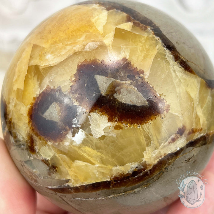 76mm Polished Septarian Sphere