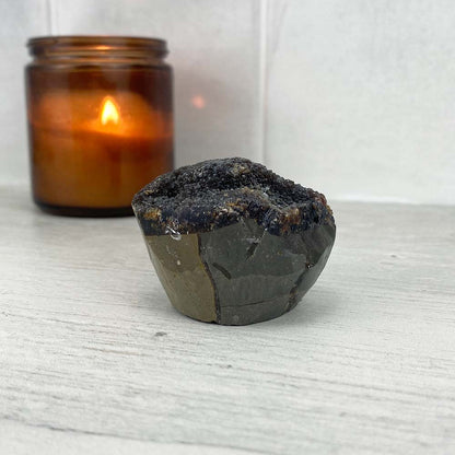 Septarian Nodule Hedgehog Carving